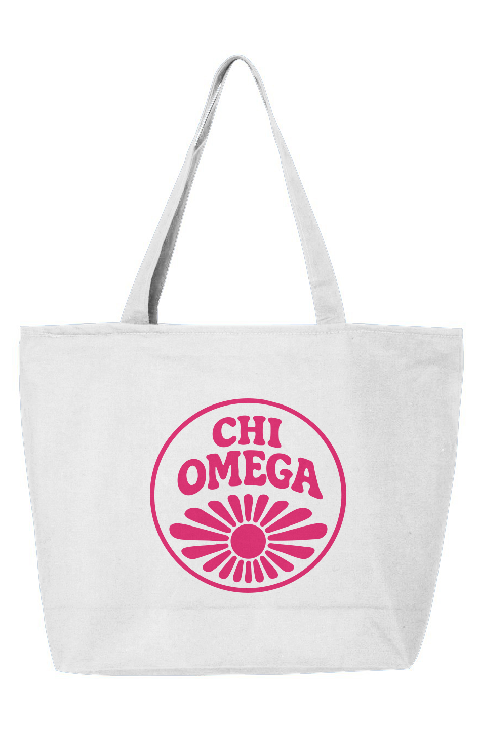 XO CIRCLE SUNSHINE-25L Zippered Tote