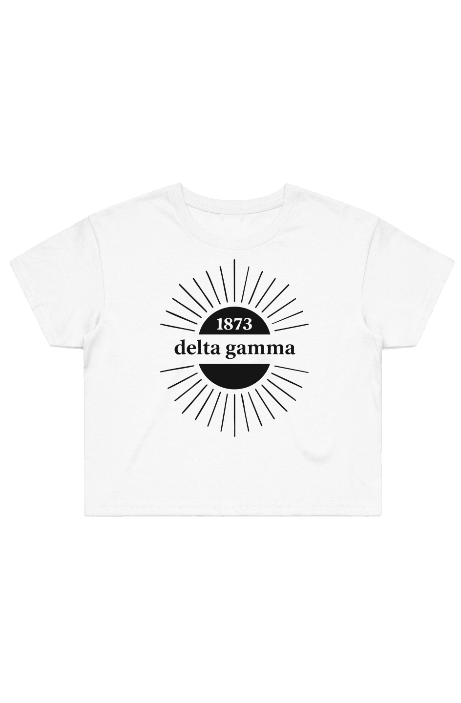 DG SUNBURST- Street Crop Tee