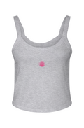 DG CIRCLE SUNSHINE-Micro Rib Spaghetti Strap Tank