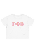 GPB GREEK LETTERS- Street Crop Tee
