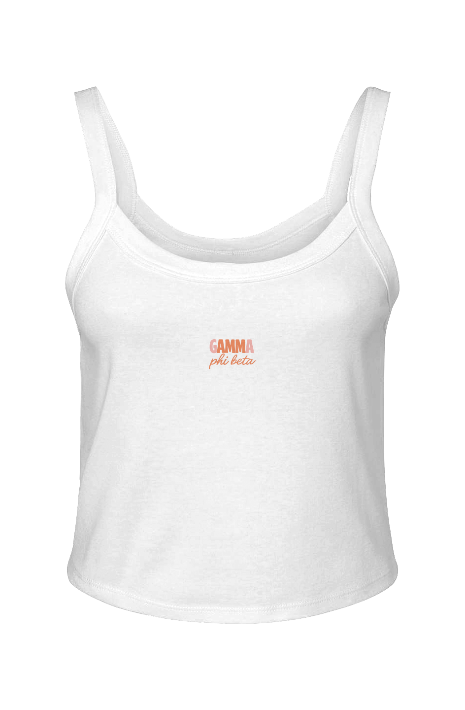 GPB WARM COLORS- Micro Rib Spaghetti Strap Tank