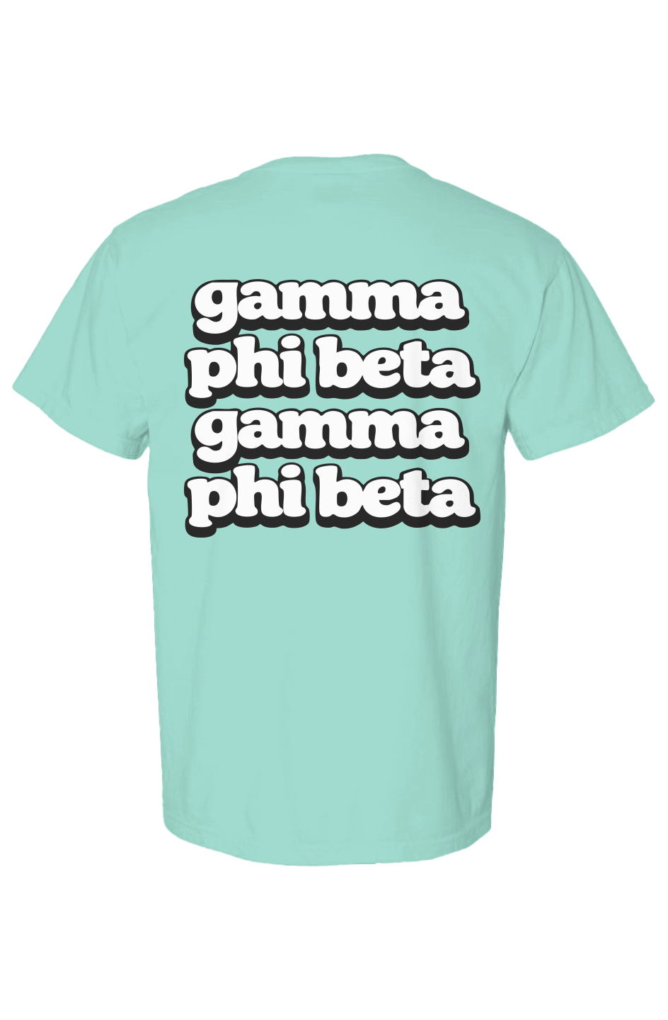 GPB RETRO BUBBLE FONT-Comfort Colors Heavyweight T Shirt