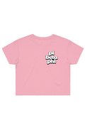 PBP RETRO BUBBLE FONT-Street Crop Tee