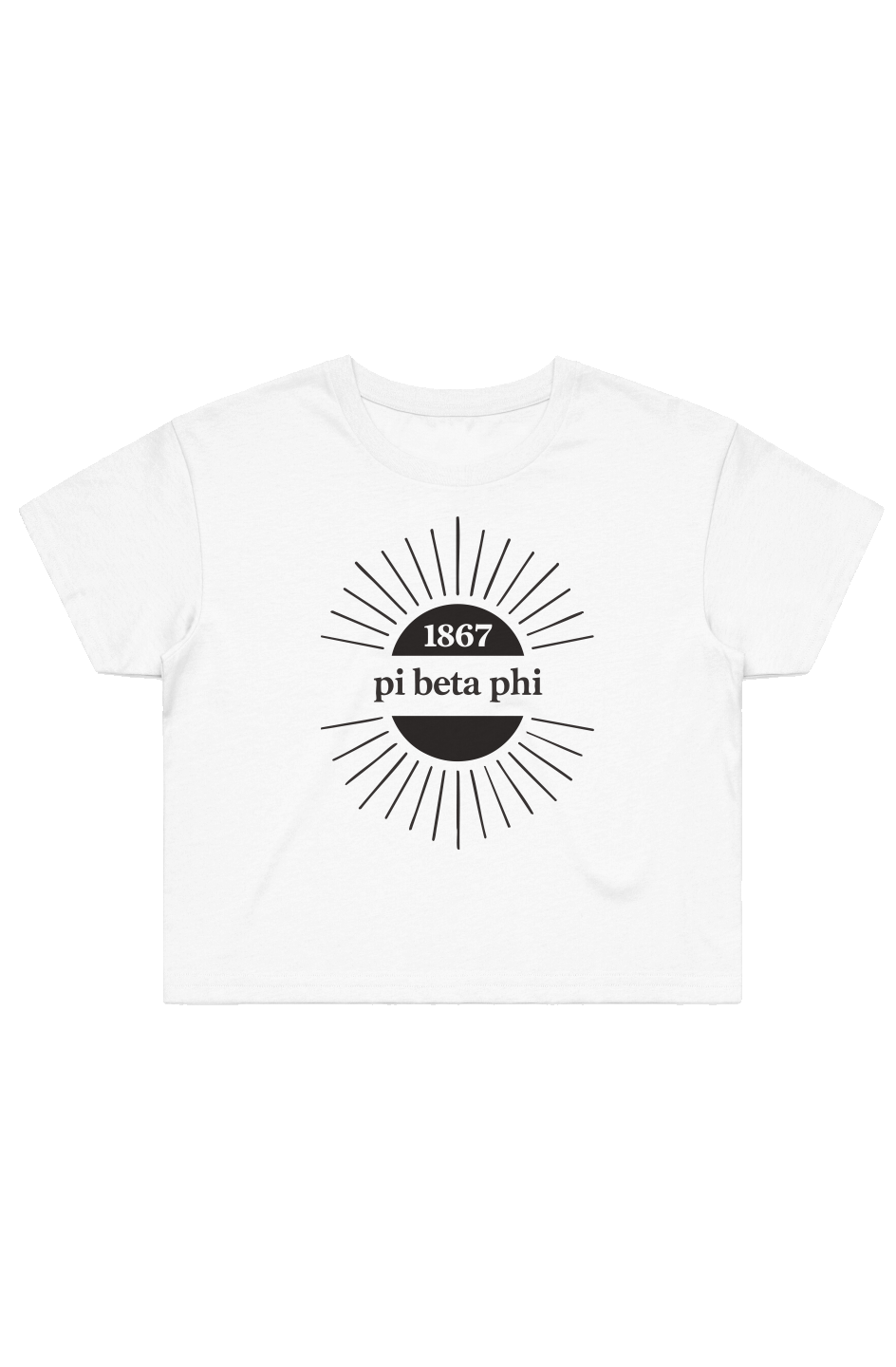 PBP SUNBURST-Street Crop Tee