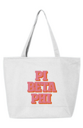 PBP STACKED-25L Zippered Tote