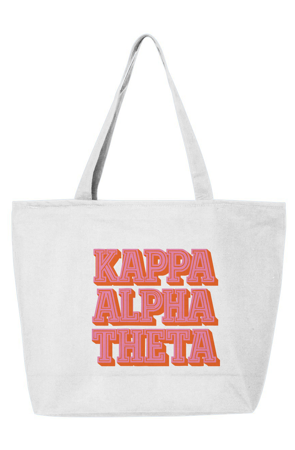 KAT STACKED-25L Zippered Tote