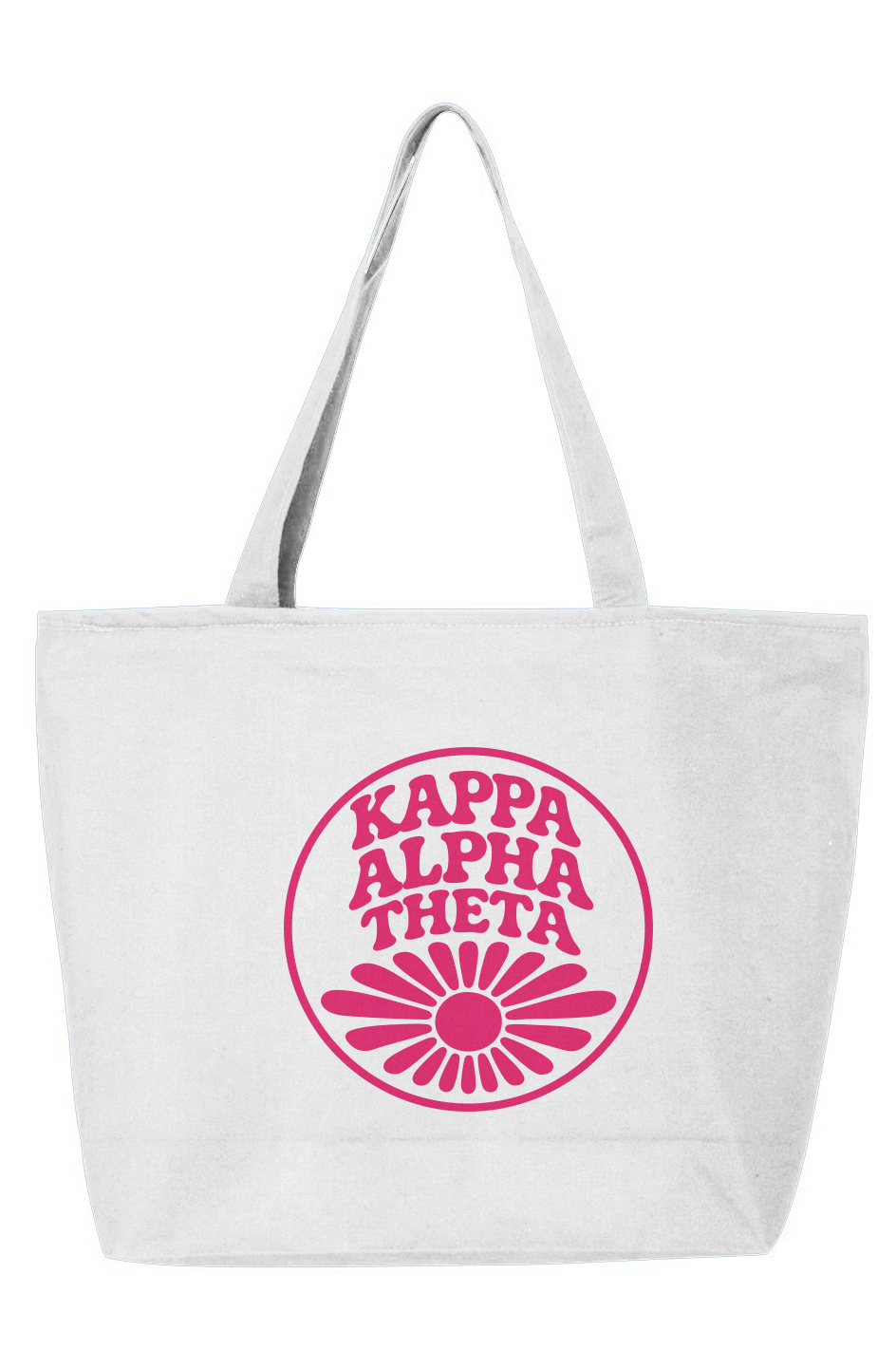 KAT CIRCLE SUNSHONE-25L Zippered Tote