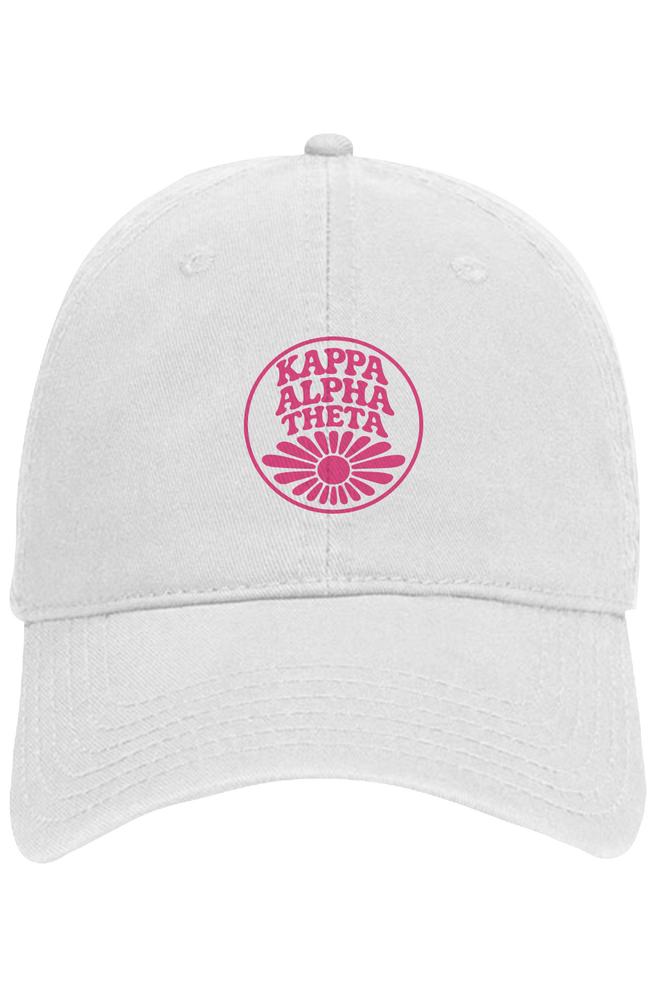 KAT CIRCLE SUNSHINE- 6 panel dad hat