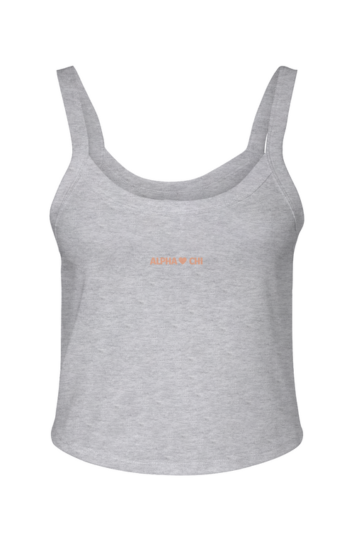 Micro Rib Spaghetti Strap Tank