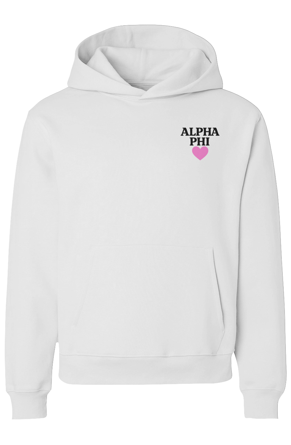 Alpha Phi Aunt-Unisex Heavyweight Hoodie