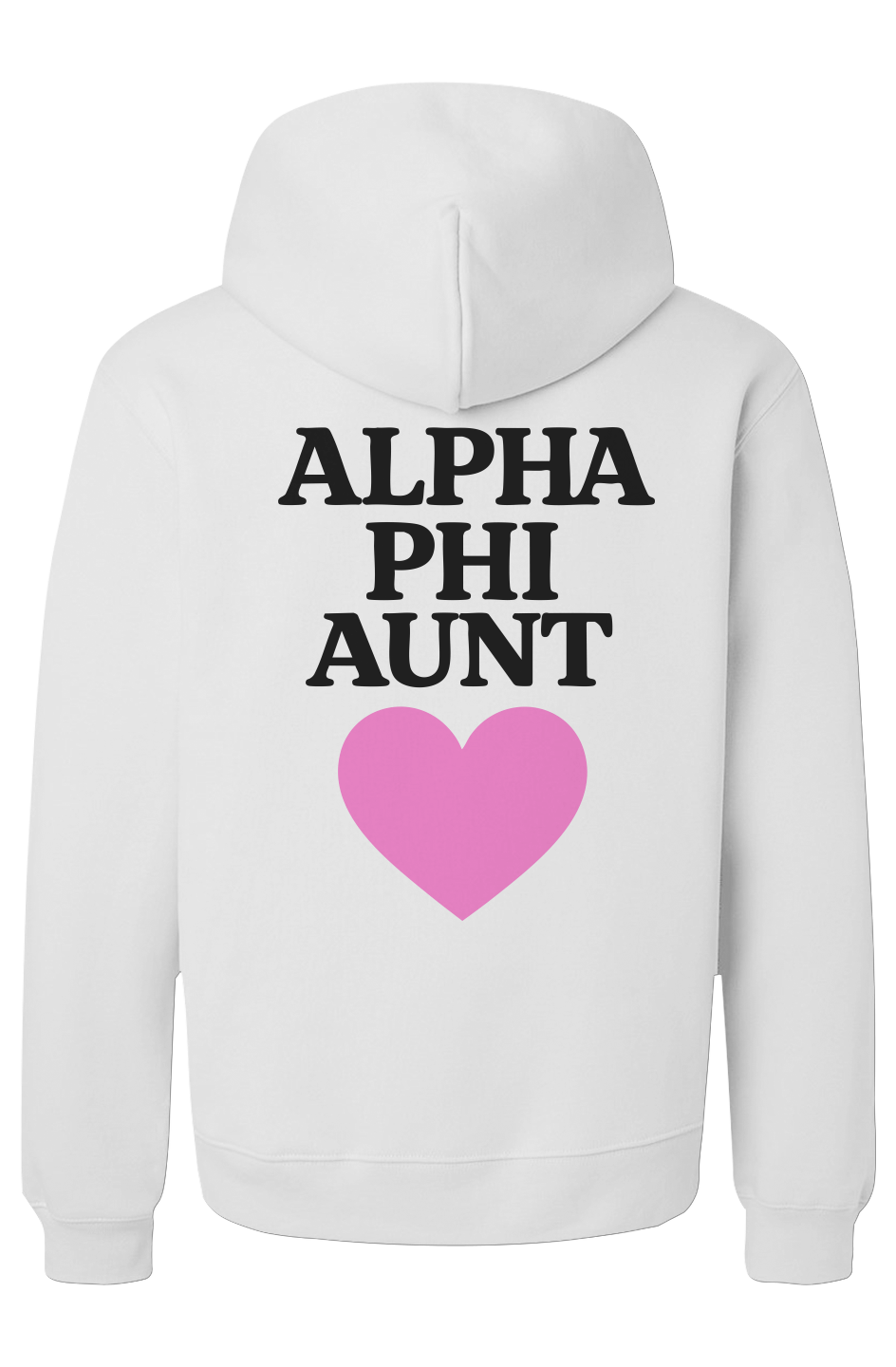 Alpha Phi Aunt-Unisex Heavyweight Hoodie