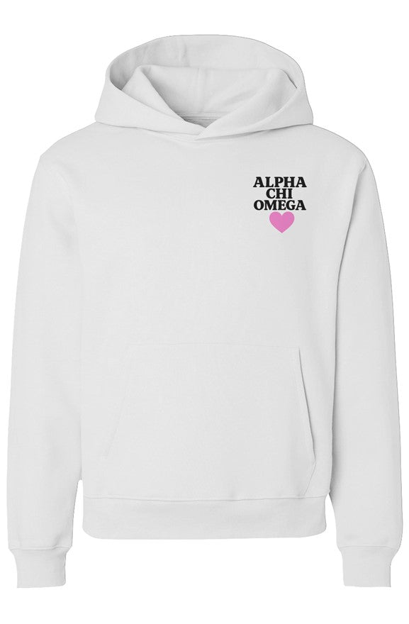 Alpha Chi Omega Aunt-Unisex Heavyweight Hoodie