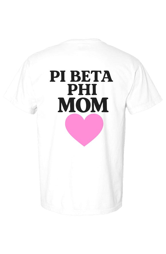 Pi Beta Phi- Comfort Colors Heavyweight T Shirt