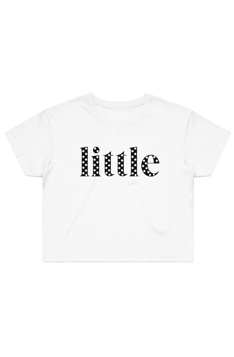 "Little" Polka Dots Street Crop Tee