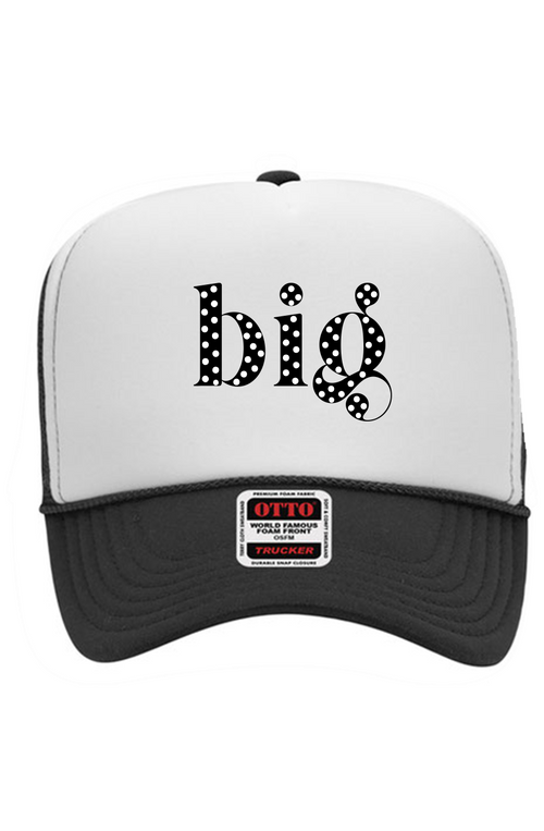 "Big" 5 Panel High Crown Trucker Cap