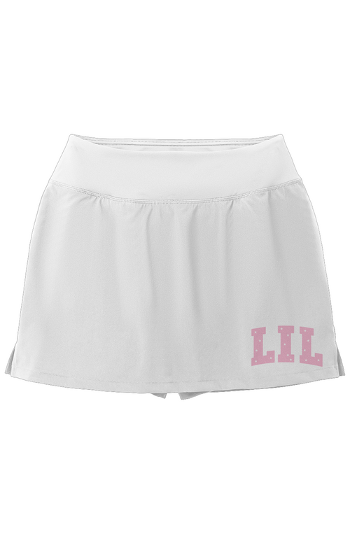 "Little" Block Letters w/ Stars Skort