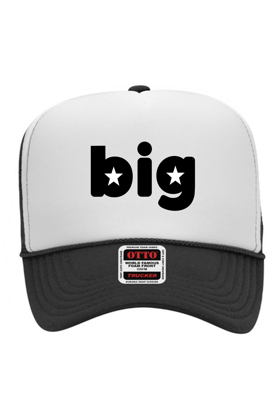 "Big" Star Letter High Crown Trucker Cap