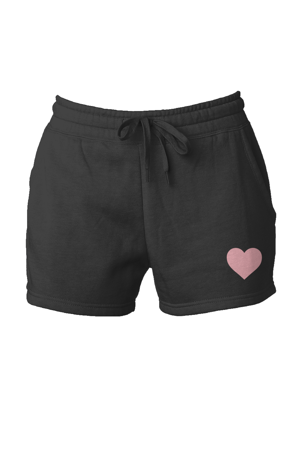 Pink Heart Cali Wave Wash Short