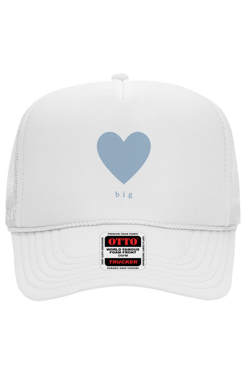 "Big" Simple Heart Trucker Hat