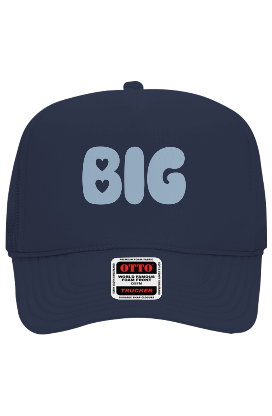 "Big" Bubble High Crown Trucker Hat