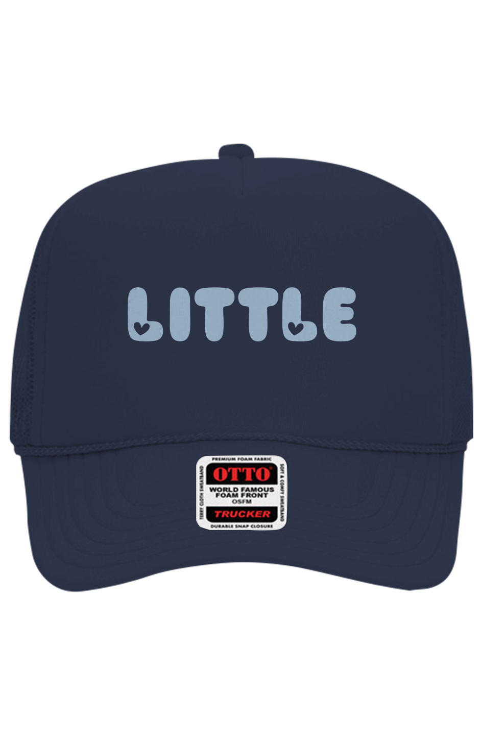 "Little" Bubble High Crown Trucker Hat