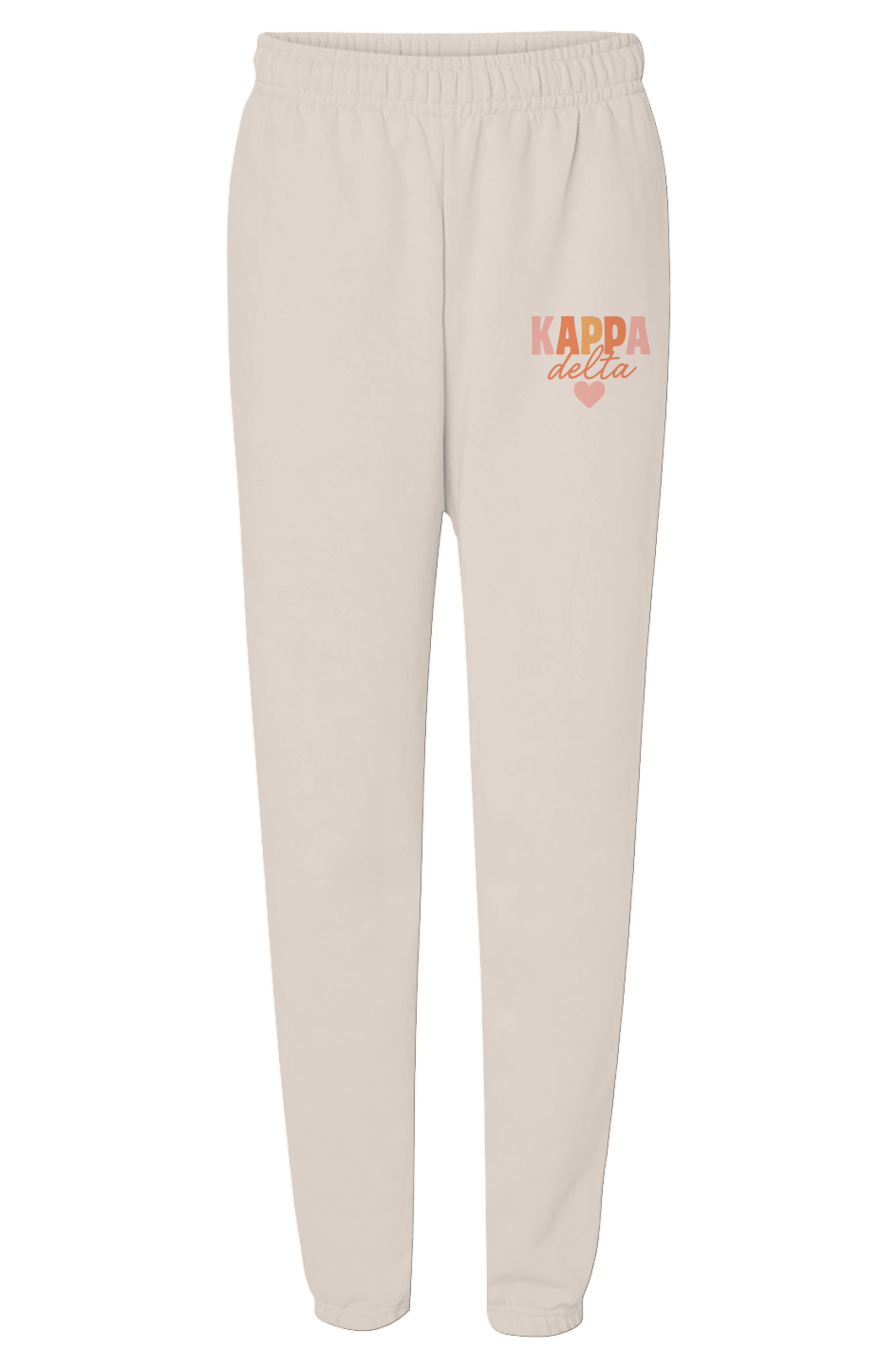 Kappa Delta Warm Colors- Unisex Heavyweight Sweatpants