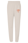 Alpha Phi Warm Colors-Unisex Heavyweight Sweatpants