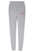 Pi Beta Phi Greek Letters- Unisex Heavyweight Sweatpants