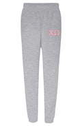 Chi Omega Greek Letters-Unisex Heavyweight Sweatpants