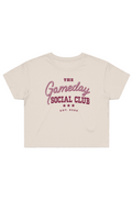 Women's Gameday Social Crop Tee