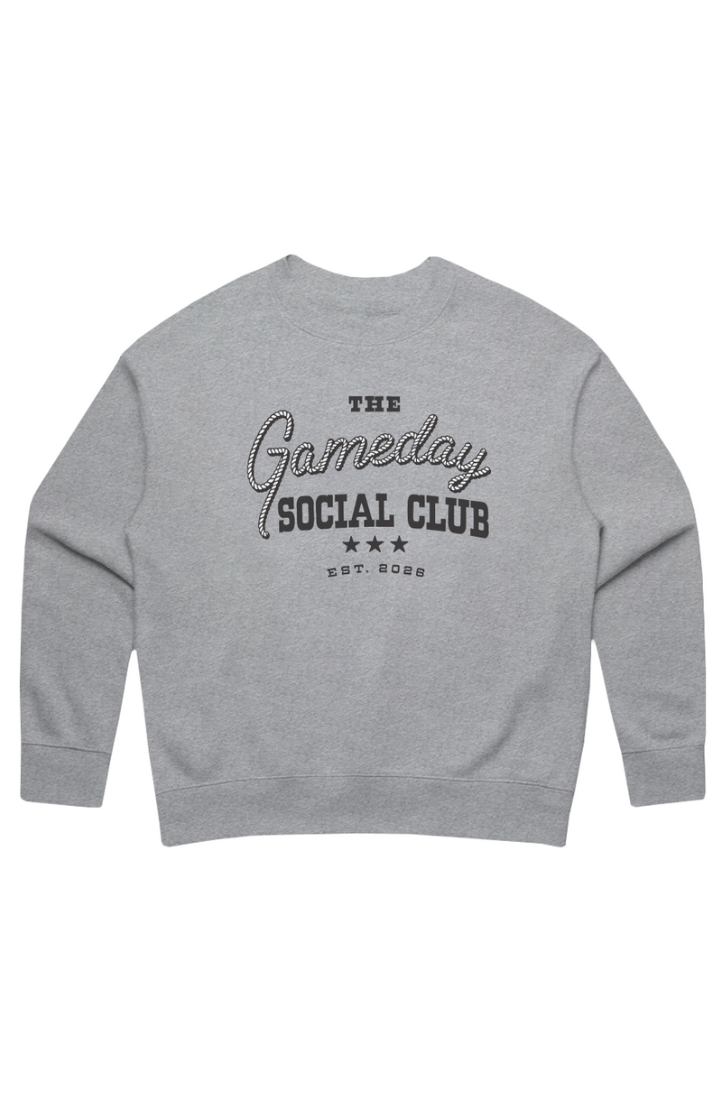 Women's Gameday Social Crewneck Sweatshirt
