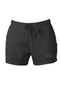 Alpha Chi Omega Gingham Cali Wave Wash Short