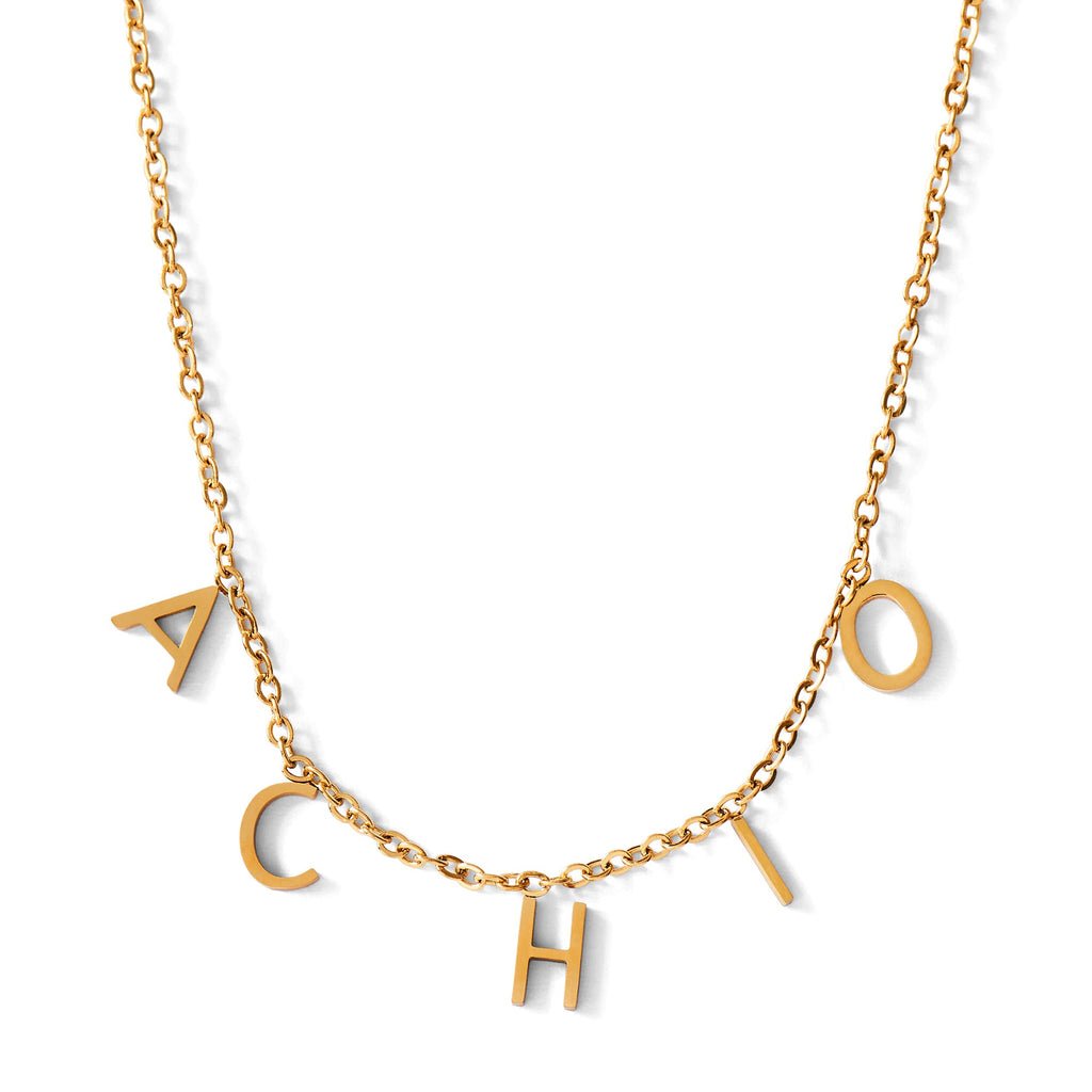 Alpha Chi Omega Name Necklace