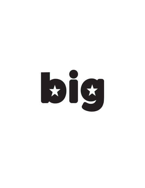 "Big" Letter Star Micro Rib Spaghetti Strap Tank