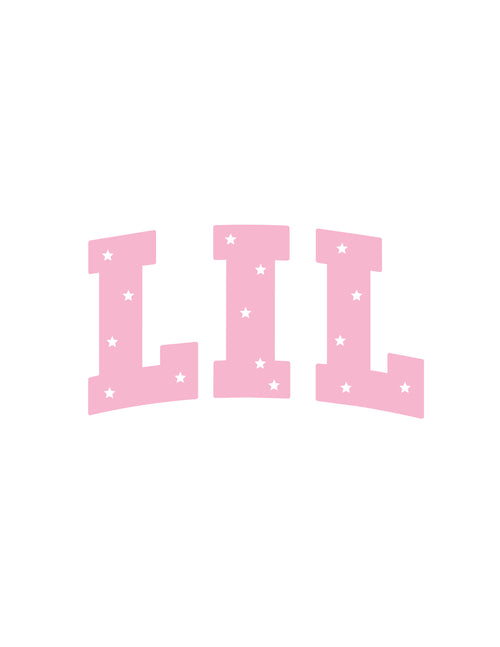"Little" Block Letters w/ Stars High Crown Trucker Hat