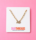 Alpha Phi Rhinestone Necklace