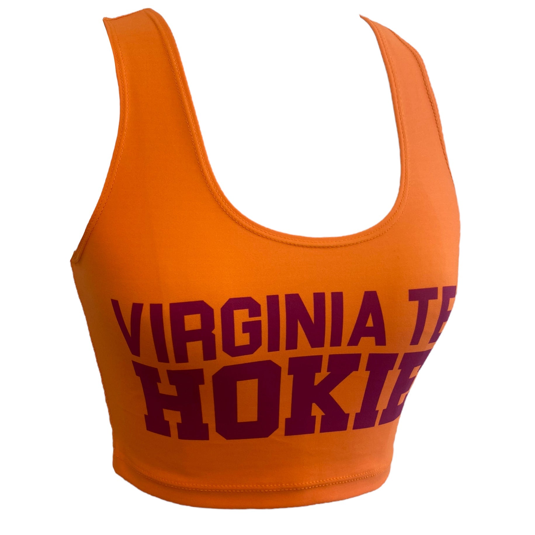 Virginia Tech Orange Crop Tank Top