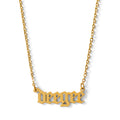 Delta Gamma Old English Style Sorority Necklace