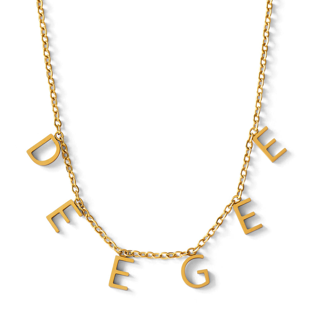 Delta Gamma Name Necklace