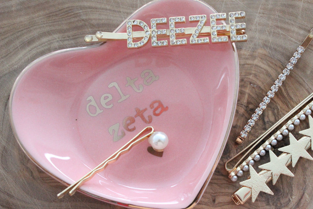Delta Zeta Ceramic Ring Dish