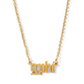Gamma Phi Beta Old English Style Sorority Necklace