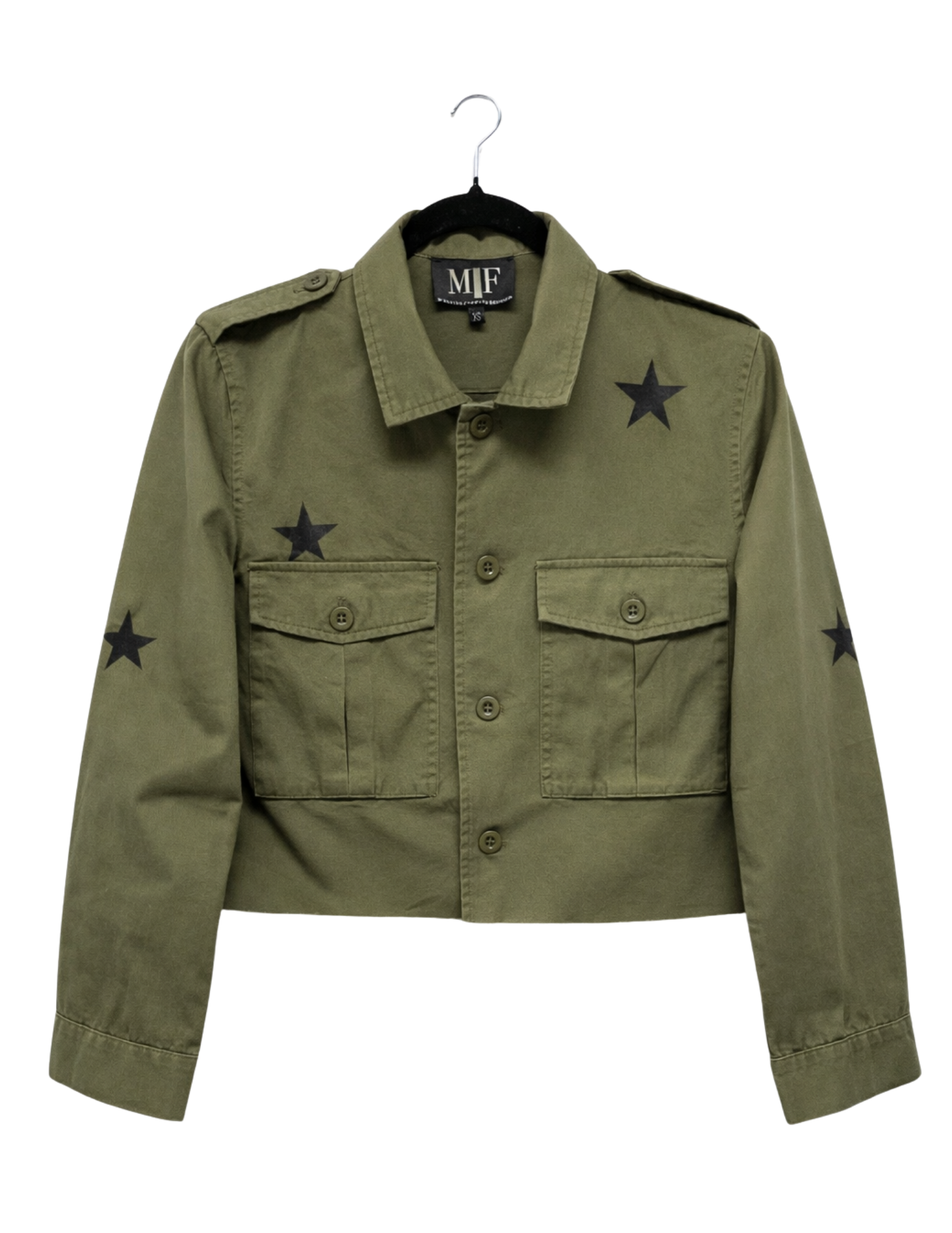 Oklahoma State Cowboys Army Green Shacket