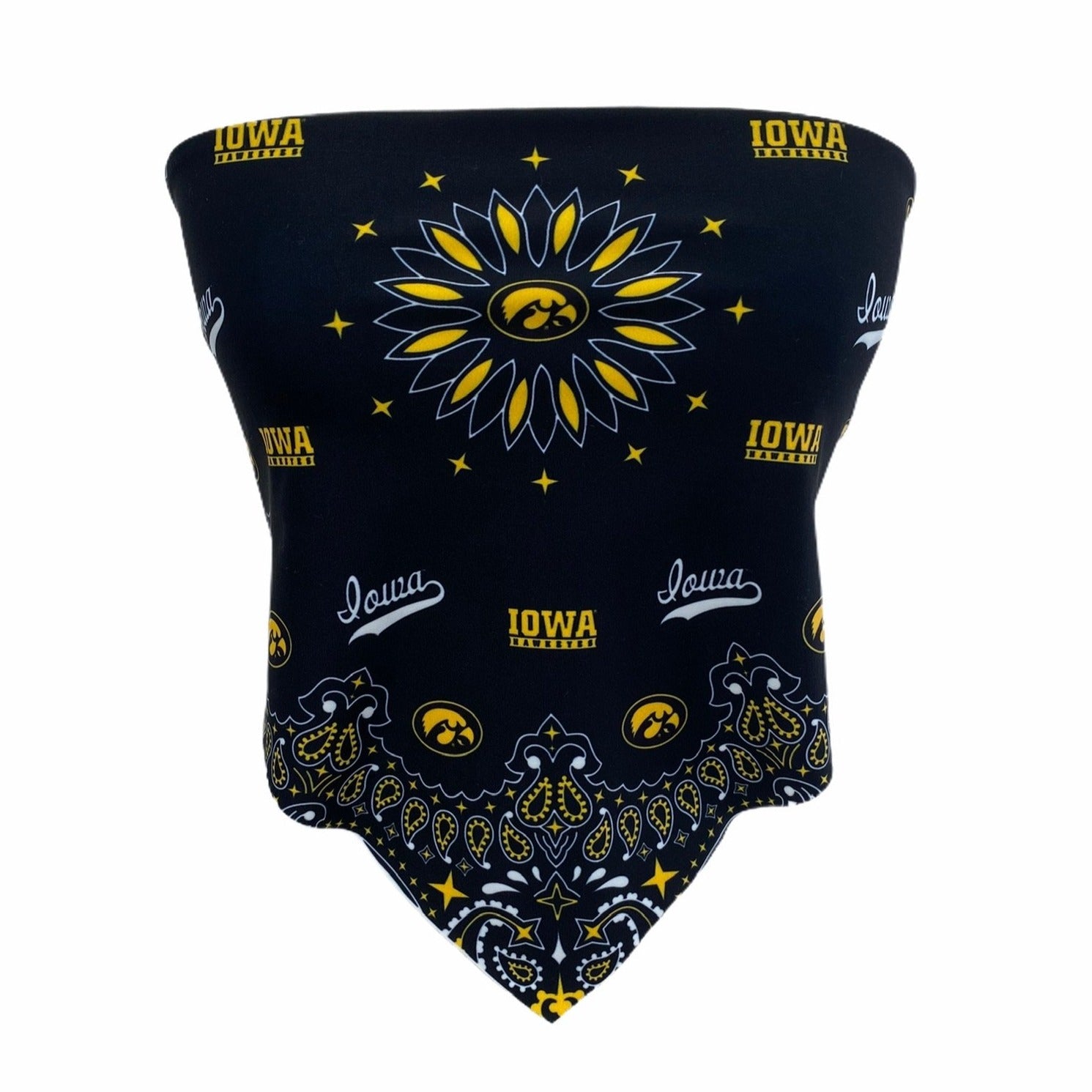 Iowa Hawkeyes Bandana Top
