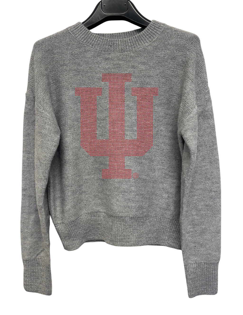 Indiana University Trident IU Grey Crewneck Sweater