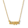 Kappa Kappa Gamma Old English Style Sorority Necklace