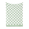 Kappa Delta Blanket - Thick Checkered Sherpa Blanket