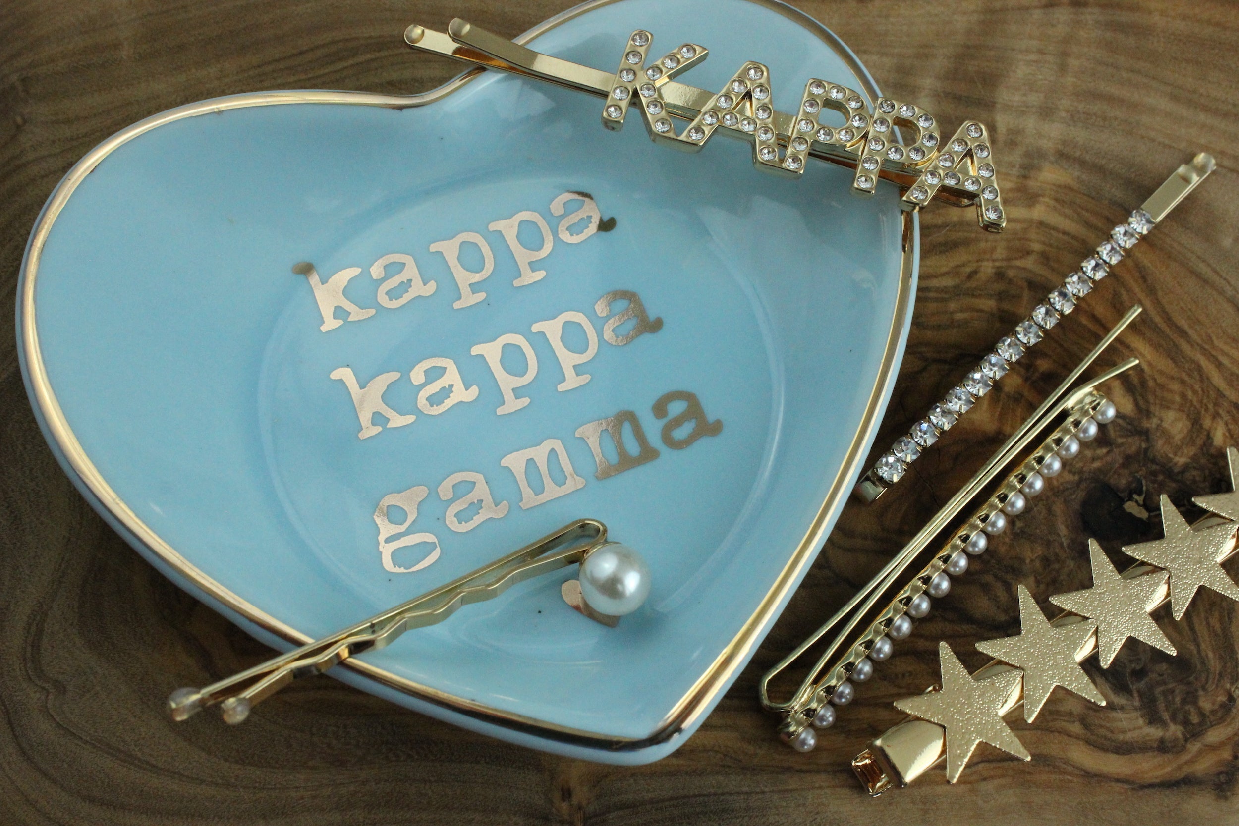 Kappa Kappa Gamma Ceramic Ring Dish