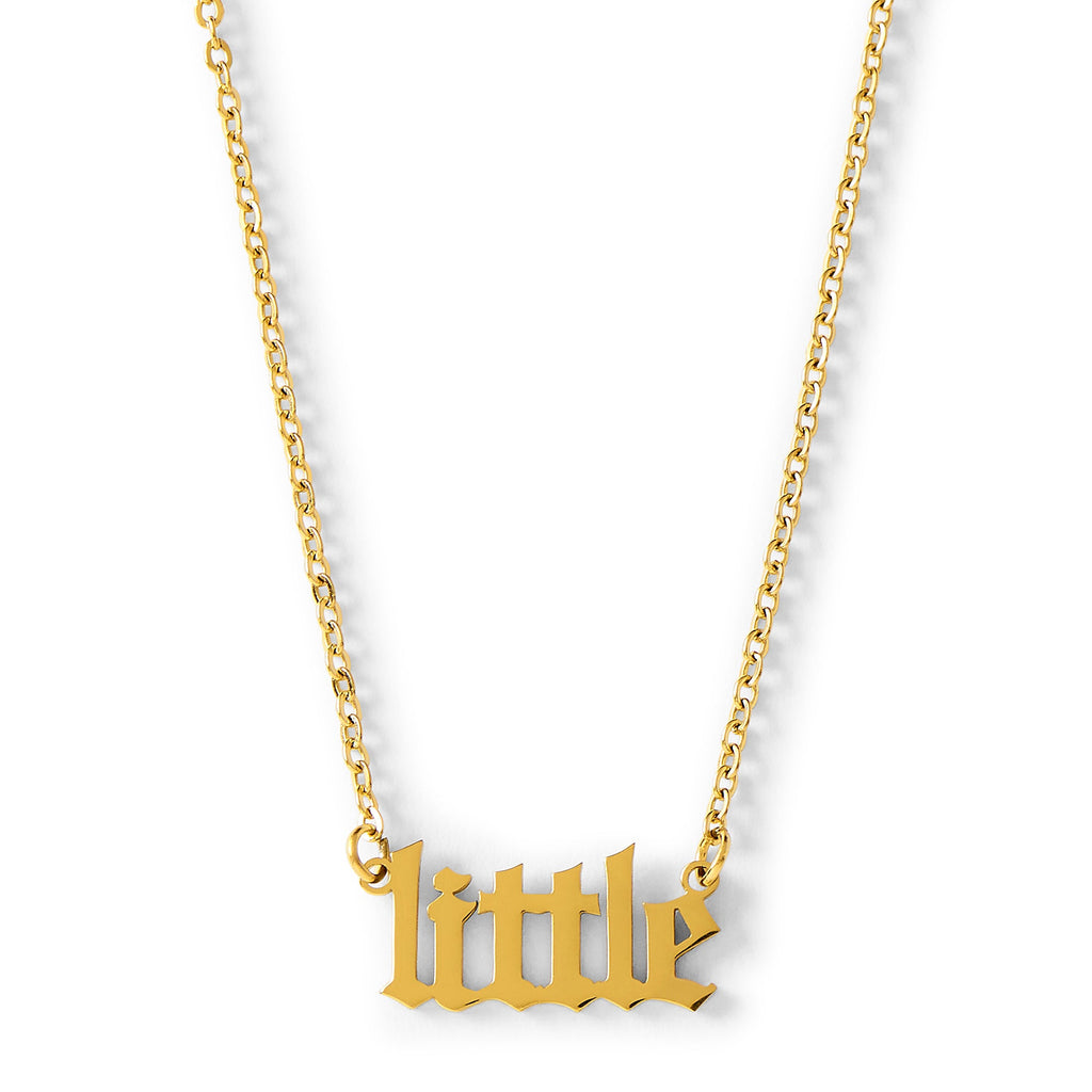 Little Old English Design Necklace
