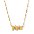 Pi Beta Phi Old English Style Sorority Necklace