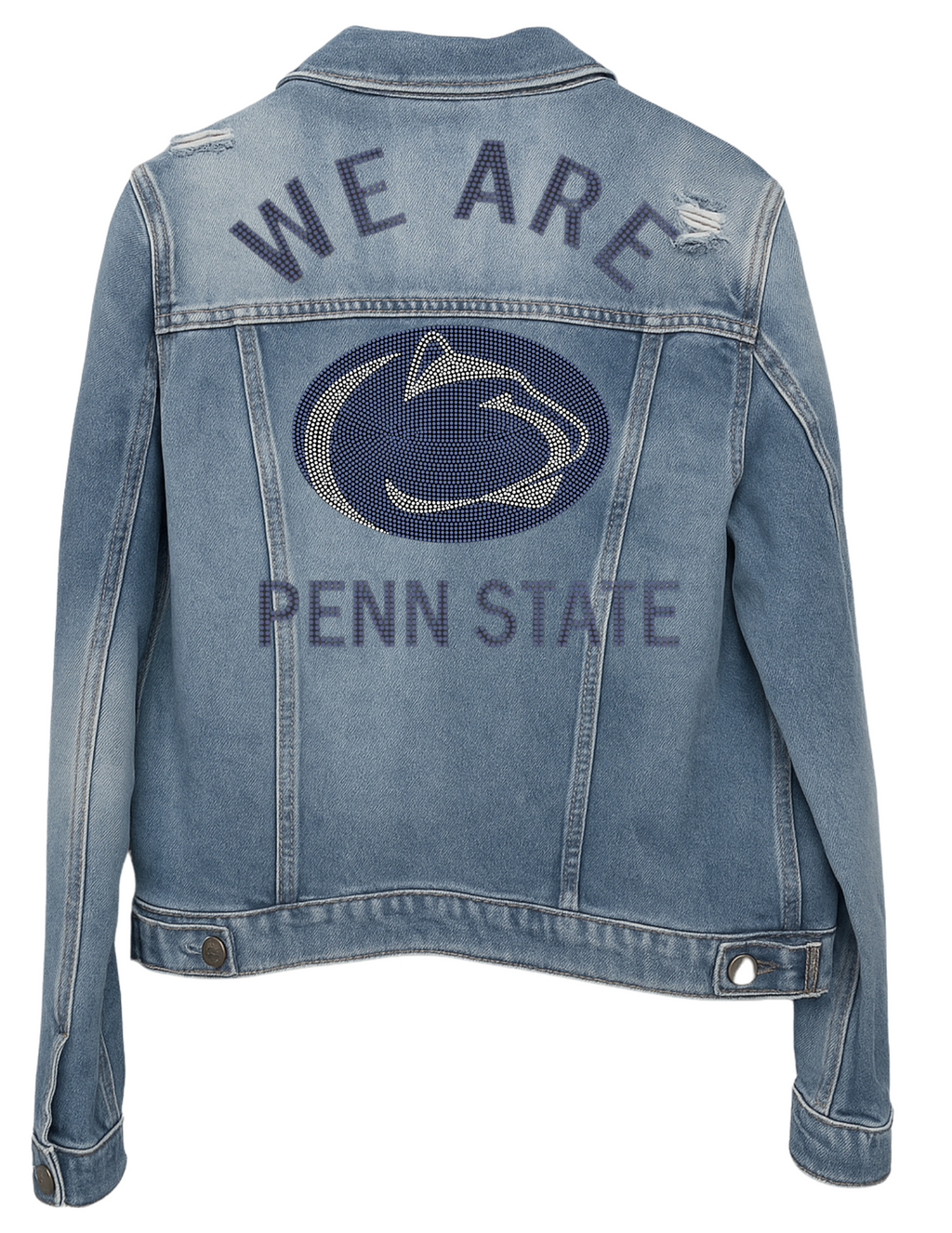 Penn State We Are Penn State Blue Denim Jacket